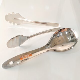 i WARE KkitchenCare Soup Server Salad Tong Set of 2