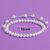 Techiefox Elegant Dual Layer Pearl Bracelet for Women  Premium Designer Jewelry Featuring Classic Full Pearl Strand