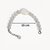 Techiefox Transparent Crystal Beaded Bracelet Featuring Statement Oval Bead  Graceful, Light-Catching Jewelry