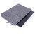 GREY Polyester Laptop Sleeve Bag, Size 15.6 Inch