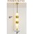 Chanya Haus Pendant LED Light with Golden Aluminium and Adjustable Colors  Warm White, Cool White  Cool Daylight