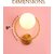 Chanya Haus Golden Aluminium Wall Light Fixture LED with Three Light Color Modes (Warm White, Cool White, Cool Daylight