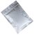 812 Polyester Plain Silver Pouch Bag  - 10 Pcs Pack