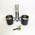 i WARE Stainless Steel Double Wall Tea/Coffee Mugs, Set of 2 Wire Tong Pakkad/Utensil Holder/Kitchen Pincers with Grip