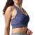 Sherox Women Sports Lightly Padded Bra(Blue)
