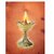 Brass Lotus Akhand Deep Paheldar Stand No.1 (Pack of 2) Brass (Pack of 2) Table Diya (Height 7 inch)
