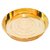 Brass Bhog/Prasad Plate Small in Size(20 pcs) Brass (20 Pieces, Gold)
