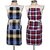 Cotton Home Use Apron - Free Size Buy one get one - Two Apron (Multicolor)