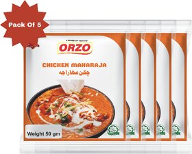 Testofo Chicken Maharaja Masala  Authentic Royal Indian Spice Blend for Rich and Flavorful Chicken Curries (Pack of 5)