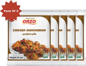 estofo Chicken Manchurian Masala  Premium Quality Masala for Indo-Chinese Chicken Manchurian (Pack of 5)
