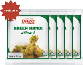 Testofo Greenhandi Masala  Authentic Indian Spice Blend for Rich Flavorful Curries, Grills  Vegetables (Pack of 5)