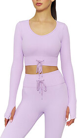 Sherox Western Wear Legging (Purple, Solid)