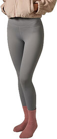 Sherox Ankle Length  Western Wear Legging (Grey, Solid)