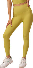 Sherox Western Wear Legging (Yellow, Solid)