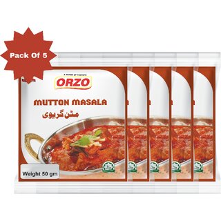 Testofo Mutton Masala  Authentic Indian Spice Blend for Rich and Flavorful Mutton Curries and Stews (Pack of 5)