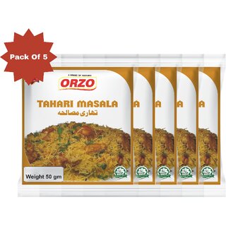 Testofo Shahi Tahari Masala  Handcrafted Indian Spice Blend for Making Authentic Shahi Tahari at Home (Pack of 5)