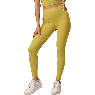 Sherox Western Wear Legging (Yellow, Solid)
