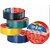 BIYANKA PVC Insulation Electrical Tape 3/4 X8YardsX0.125mm , MULTICOLORED - Pack of
