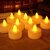 12 Pcs LED Tea Light Candles  Flameless, Smokeless Diyas  Decorative Acrylic Candles for Decoration Setup for Festivals