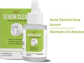 WHITEROSESHINE Sereni Clear Acne Control Face Serum Enriched with Salicylic Acid and Niacinamide for All Skins (30ml)