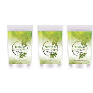 Be Natural Pure Organic Green Coffee Beans, 600gms