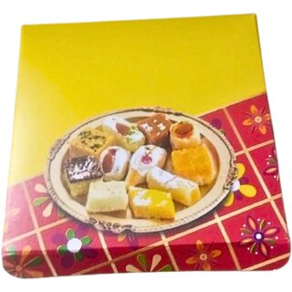 250 grams Sweet Box with Silver Laminated - 25 Pcs