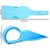 Mattress Lifter & Bedsheet Tucker Tool - Bed Making Stand, Mattress Elevator Wedge, Easy Bed Making (Blue) 1