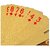 Classic Gold-Plated Poker Cards - PVC Deck for Adults, Elegant Card Game, 54 Playing Cards