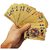 Classic Gold-Plated Poker Cards - PVC Deck for Adults, Elegant Card Game, 54 Playing Cards