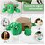 Turtle Coaster Funny Expression - Cup & Mug Holder, Desk & Kitchen Decor, Gift for Men, Women, Kids (Green) No Sound
