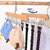 PREMIUM PRODUCTS DELIVERED 2 PCS Wooden Hanger For Clothes Hanging Hangers For Wardrobe And Cupboard 8 Hook Adjustable Clothes Hanger For Lingerie Belt Scarf Tie Garments And...