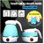 Travel Folding Electric Kettle  600ml Portable Fast-Boil Foldable Silicone Kettle with Safety Protection