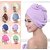 CIS Shower Caps  Multicolor Microfiber Hair Wrap Towels for Straight, Curly  Sensitive Hair (Pack of 2)