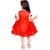 Little Mama Baby Girls Midi/Knee Length Party Dress(Red, Sleeveless)