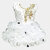 Little Mama Disney Princess Baby Girls Above Knee Festive/Wedding Dress(White, Sleeveless)