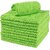 CIS Microfiber Towel 40x40 cm 380 GSM (Green)  Super Absorbent Cleaning Cloths for Car, Home, Kitchen, Face (Pack of 4)