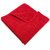 CIS Microfiber Towel 40x40 cm 380 GSM (Red)  Super Absorbent Cleaning Cloths for Car, Home, Kitchen, Face (Pack of 4)