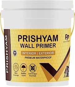 Prishyam Exterior  Interior Wall Paint Primer, (20 Liters  White)