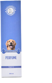 PUPPARAAZI Sapphire Pet Perfume Spray with White Musk  Floral Water 200 ML for Dogs  Cats, All Breeds