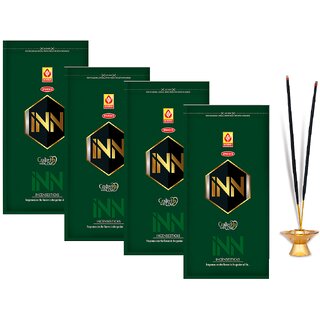 SPARSH AROMATICS INN Agarbatti Pure Floral Symphony Rolled Multi-Flower Sticks for a Aromatic Experience(Pack of 4x110g)