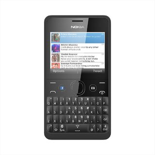 (Refurbished) Nokia Asha 210 (Dual SIM, 2.4 Inch Display) - Superb Condition, Like New