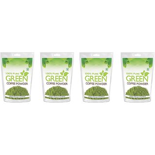 Health First Pure Organic Arabica Green Coffee Beans powder For Weight Management - 800Gm