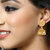 Vivastri Jhumki Alloy Gold Plated Earrings for Women & Girls [VIVA2748ERG]