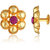 Vivastri Stud Alloy Gold Plated Earrings for Women & Girls [VIVA2765ERG]