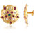 Vivastri Stud Alloy Gold Plated Earrings for Women & Girls [VIVA2766ERG]