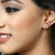 Vivastri Stud Alloy Gold Plated Earrings for Women & Girls [VIVA2768ERG]