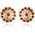 Vivastri Stud Alloy Gold Plated Earrings for Women & Girls [VIVA2768ERG]