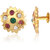 Vivastri Stud Alloy Gold Plated Earrings for Women & Girls [VIVA2769ERG]