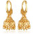 Vivastri Jhumki Alloy Gold Plated Earrings for Women & Girls [VIVA2773ERG]