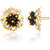 Vivastri Stud Alloy Gold Plated Earrings for Women & Girls [VIVA2775ERG-BLACK]